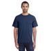 ComfortWash by Hanes GDH100 Men's Garment-Dyed T-Shirt in Navy Blue size Medium | Cotton