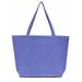 Liberty Bags LB8507 Men's Seaside Cotton 12 oz. Pigment-Dyed Large Tote Bag in Periwinkle Blue | Canvas 8507
