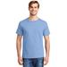 Hanes 5280 Adult Essential Short Sleeve T-Shirt in Light Blue size 2XL | Cotton