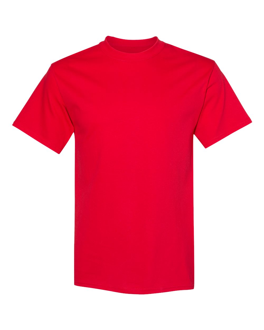 Hanes 5280 Adult Essential Short Sleeve T-Shirt in Red size Medium | Cotton