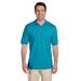 Jerzees 437 Adult SpotShield Jersey Polo Shirt in California Blue size XL 437MSR, 437M