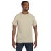 Hanes 5250T Men's Authentic-T T-Shirt in Sand size Small | Cotton 5250