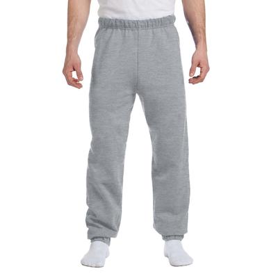 Jerzees 973 Adult NuBlend Fleece Sweatpants in Heather size 2XL | Cotton Polyester 973M, 973MR
