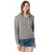 Alternative 09596F2 Women's Athletics Eco -Fleece Pullover Hoodie in Grey size Large AA9596, 9596