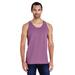 ComfortWash by Hanes GDH300 Men's 5.5 oz. Ringspun Cotton Garment-Dyed Tank Top in Purple Plum Raisin size Large