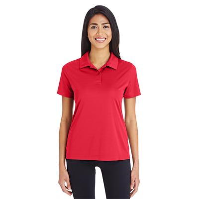 Team 365 TT51W Women's Zone Performance Polo Shirt in Sport Red size XS | Polyester