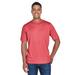 Team 365 TT11H Men's Sonic Heather Performance T-Shirt in Sport Red size XS | Polyester