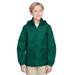 Team 365 TT73Y Youth Zone Protect Lightweight Jacket in Sport Forest Green size Small | Polyester