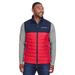 Columbia 1748031 Men's Powder Lite Vest in Mtn Red/Collegiate Navy Blue size Small | Polyester 174803