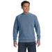 Comfort Colors 1566 Adult Crewneck Sweatshirt in Blue Jean size XL | Ringspun Cotton CC1566