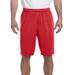 Augusta Sportswear 1420 Athletic Adult Training Short in Red size Medium | Polyester