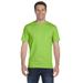 Hanes 5280 Adult Essential Short Sleeve T-Shirt in Lime size 2XL | Cotton