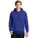 Hanes P170 Ecosmart 50/50 Pullover Hooded Sweatshirt in Deep Royal Blue size 5XL | Cotton Polyester