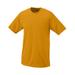 Augusta Sportswear 790 Athletic Adult Wicking T-Shirt in Gold size Small | Polyester