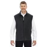 CORE365 88191 Men's Journey Fleece Vest in Heather Charcoal size Large