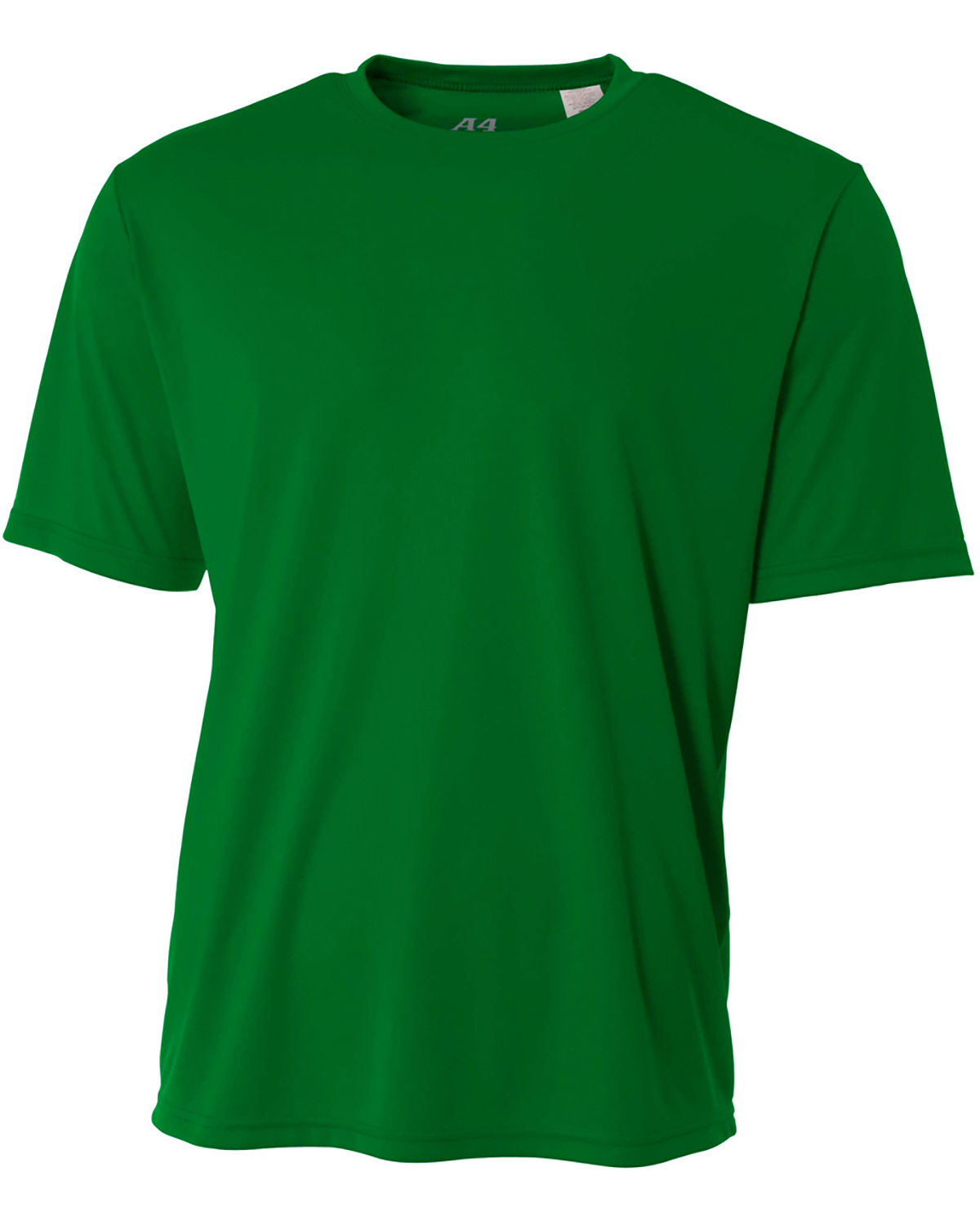 A4 NB3142 Youth Cooling Performance Crew T-Shirt in Kelly size Small | Polyester A4NB3142