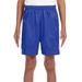 A4 NB5301 Athletic Youth Six Inch Inseam Mesh Short in Royal Blue size XS | Polyester A4NB5301