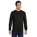 econscious EC1500 Men's Classic Long-Sleeve T-Shirt in Black size Large | Cotton