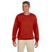 Hanes F260 Ultimate Cotton - Crewneck Sweatshirt in Deep Red size Medium