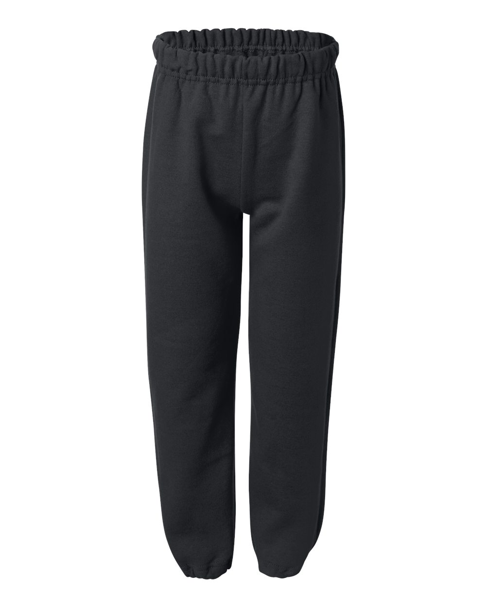 Gildan G182B Youth Heavy Blend Sweatpants in Black size Small | Cotton Polyester 18200B