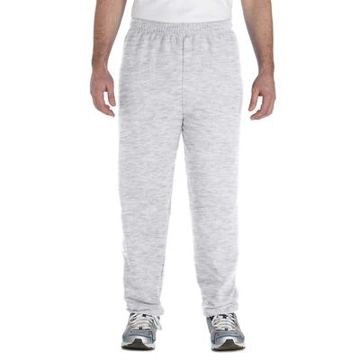 Gildan G182 Adult Heavy Blend 8 oz. 50/50 Sweatpants in Ash size 2XL | Cotton Polyester 18200, G18200