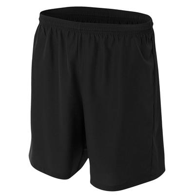 A4 NB5343 Youth Woven Soccer Shorts in Black size XL | Polyester A4NB5343