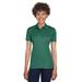UltraClub 8210L Women's Cool & Dry Mesh PiquÃ© Polo Shirt in Forest Green size XL | Polyester