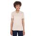 UltraClub 8210L Women's Cool & Dry Mesh PiquÃ© Polo Shirt in Stone size XL | Polyester