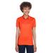 UltraClub 8210L Women's Cool & Dry Mesh PiquÃ© Polo Shirt in Orange size 3XL | Polyester