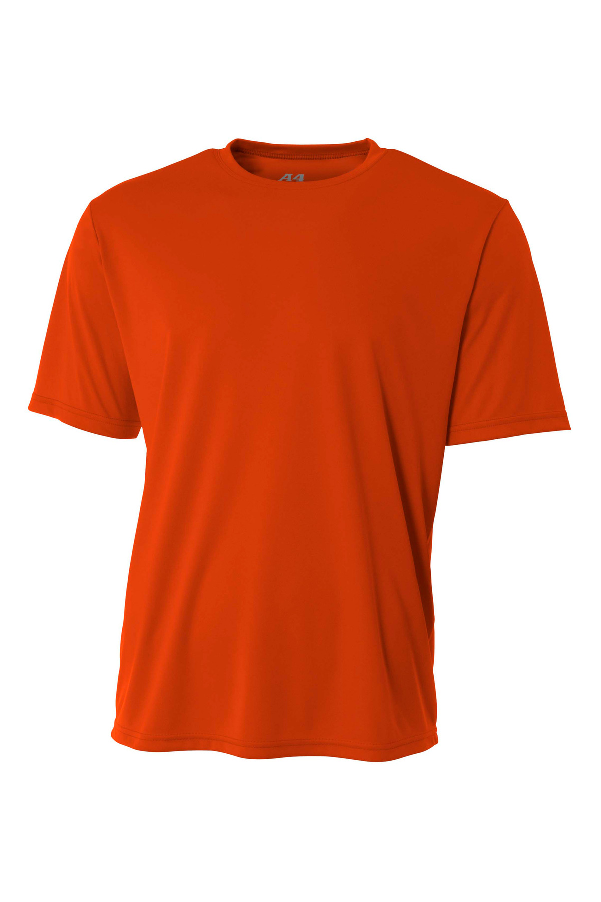 A4 NB3142 Youth Cooling Performance Crew T-Shirt in Orange size XS | Polyester A4NB3142
