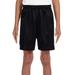 A4 NB5301 Athletic Youth Six Inch Inseam Mesh Short in Black size Small | Polyester A4NB5301