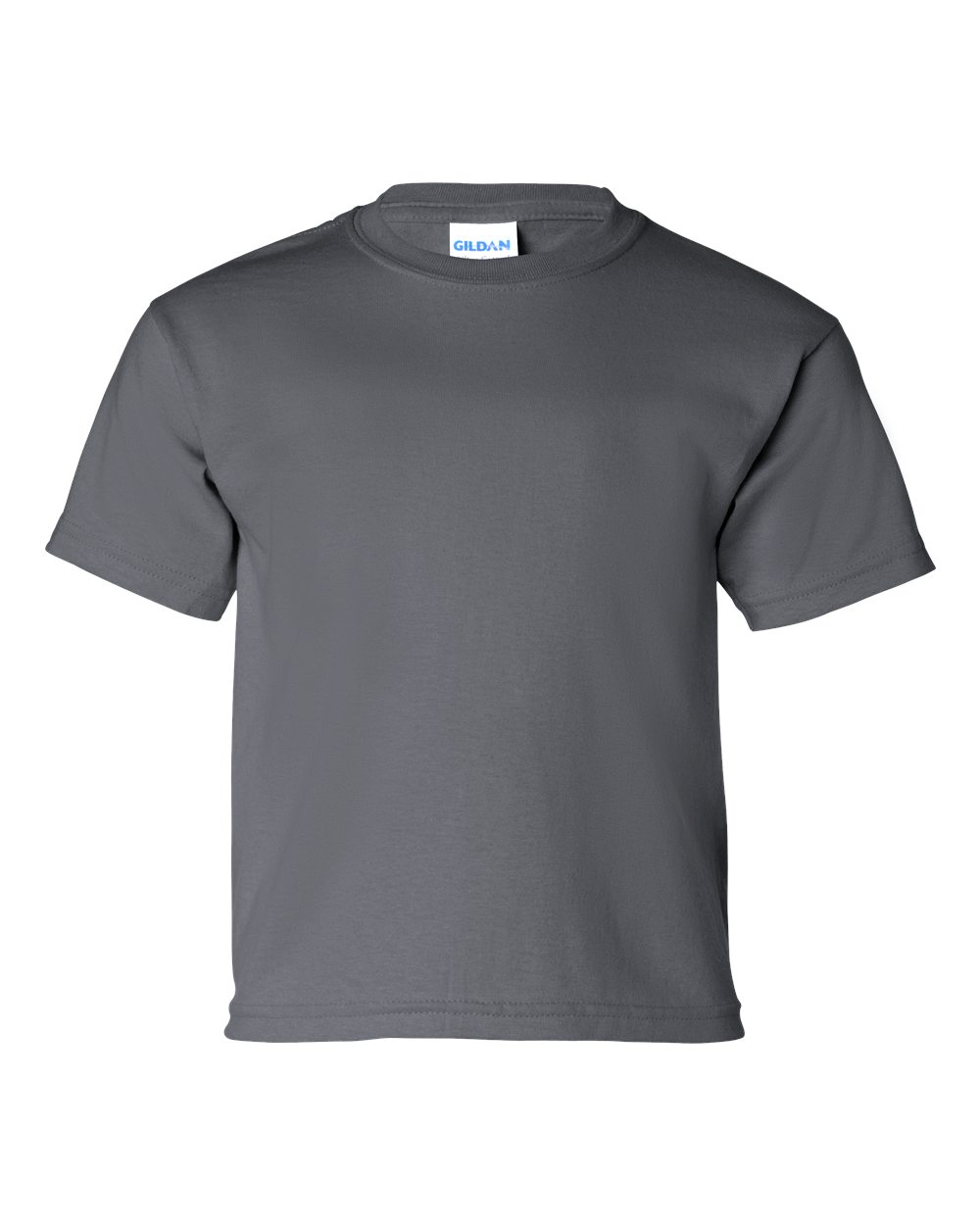 Gildan G200B Youth Ultra Cotton T Shirt in Charcoal size Medium 2000B, G2000B