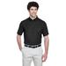 CORE365 88194 Men's Optimum Short-Sleeve Twill Shirt in Black size 3XL
