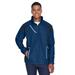 Team 365 TT86 Men's Dominator Waterproof Jacket in Sport Dark Navy Blue size Large | Polyester