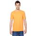 Fruit of the Loom SF45R Adult 4.7 oz. Sofspun Jersey Crew T-Shirt in Gold size XL | Cotton