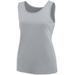 Augusta Sportswear 1705 Women's Training Tank Top in Silver Grey size XS | Polyester
