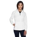 CORE365 78183 Women's Motivate Unlined Lightweight Jacket in White size Medium | Polyester