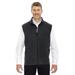 CORE365 88191 Men's Journey Fleece Vest in Heather Charcoal size 3XL