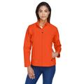 Team 365 TT80W Women's Leader Soft Shell Jacket in Sport Orange size 3XL