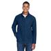 Team 365 TT90 Men's Campus Microfleece Jacket in Sport Dark Navy Blue size Medium | Polyester