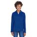 Team 365 TT90W Women's Campus Microfleece Jacket in Sport Royal Blue size 3XL | Polyester