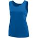 Augusta Sportswear 1705 Women's Training Tank Top in Royal Blue size XL | Polyester