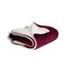 Alpine Fleece 8712 Micro Mink Sherpa Blanket in Burgundy | Cotton LB8712