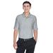 UltraClub 8415 Men's Cool & Dry Performance Polo Shirt in Grey size 6XL | Polyester