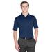 UltraClub 8610 Men's Cool & Dry 8-Star Performance Interlock Polo Shirt in Navy Blue size 2XL | Polyester