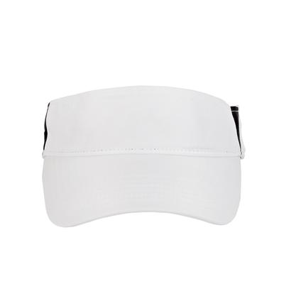 CORE365 CE002 Adult Drive Performance Visor in White/Carbon | Polyester