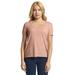 Next Level 5030 Women's Festival Scoop Neck T-Shirt in Desert Pink size Large | Cotton/Polyester Blend NL5030