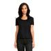 Next Level 5030 Women's Festival Scoop Neck T-Shirt in Black size Medium | Cotton/Polyester Blend NL5030