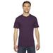 American Apparel 2001 Fine Jersey Short-Sleeve T-Shirt in Eggplant size XL | Cotton 2001W, AA2001W