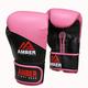Amber Fight Gear Pro Style Training Gloves 14oz, Pink